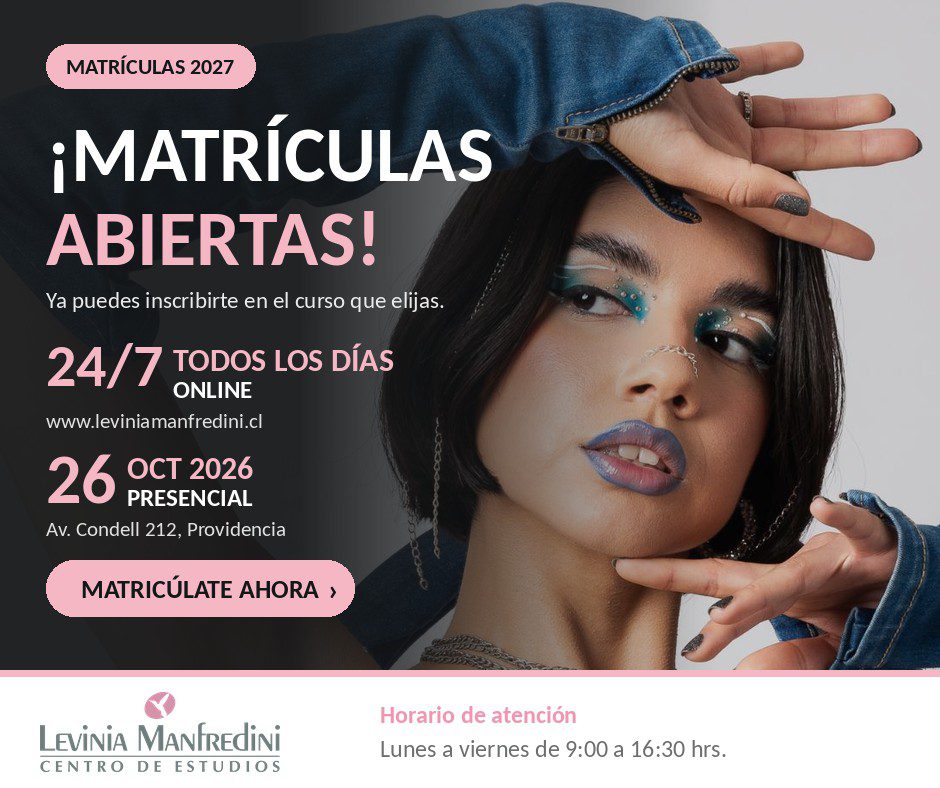 ¡Matrículas 2027 abiertas! Ya puedes inscribirte en el curso que elijas: online las 24 horas en www.leviniamanfredini.cl y presencial desde el 26 de octubre en Av. Condell 212, Providencia. Matricúlate ahora.